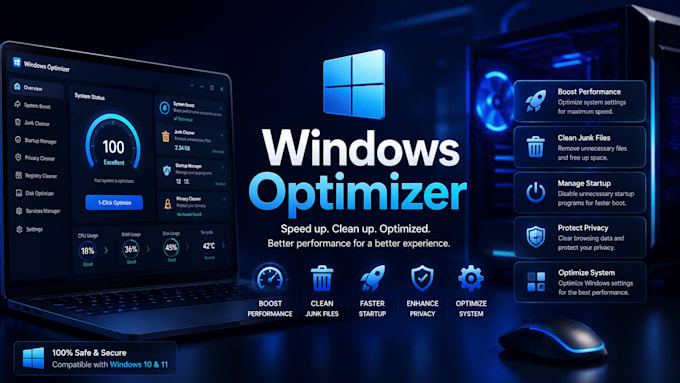optimize your windows, cpu, GPU and bios for better performance