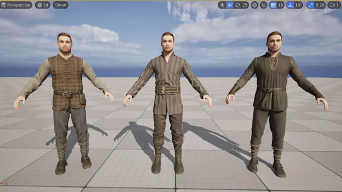 create a custom metahuman character with clothes and professional rigging