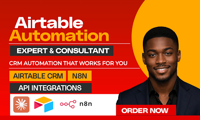 build airtable CRM, database and workflow automation