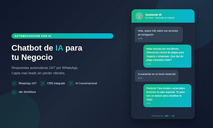 chatbot de ia para negocios