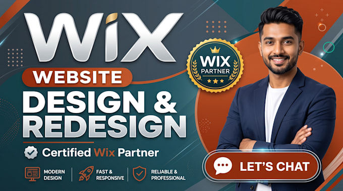 create,design, redesign wix website expert design wix sites