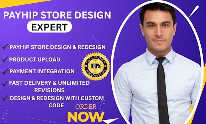 build a professional payhip website and online store