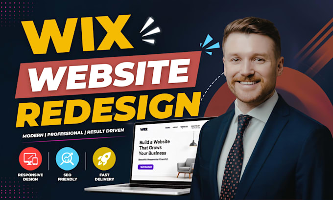 wix website redesign, wix studio redesign, wix redesign, redesign wix website
