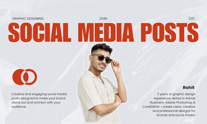 design professional social media posts for your brand