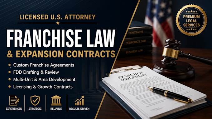 write and review franchise expansion documentation