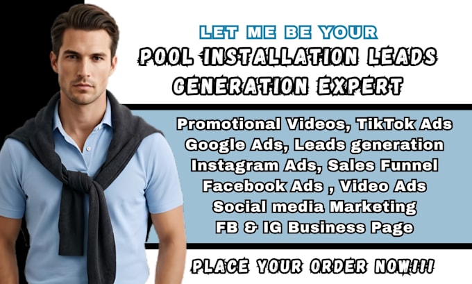 pool installation leads pool construction leads facebook ads pool repair leads