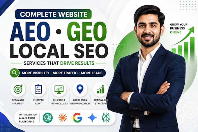 optimize your website for GEO, aeo and ai search