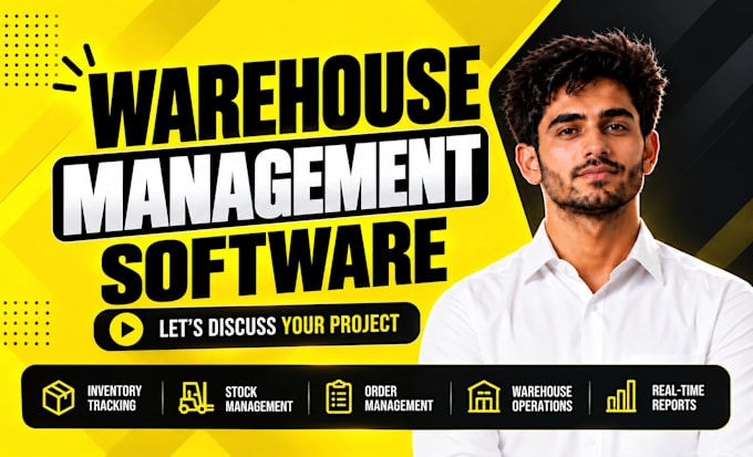build custom warehouse management system or 3pl wms web app