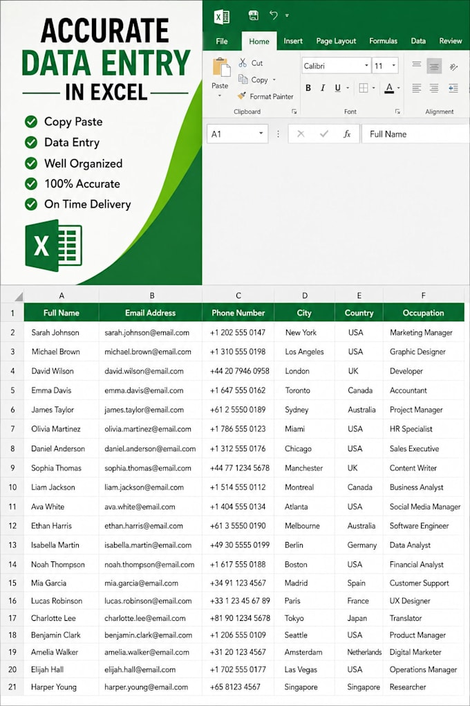 do simple copy paste and data entry tasks