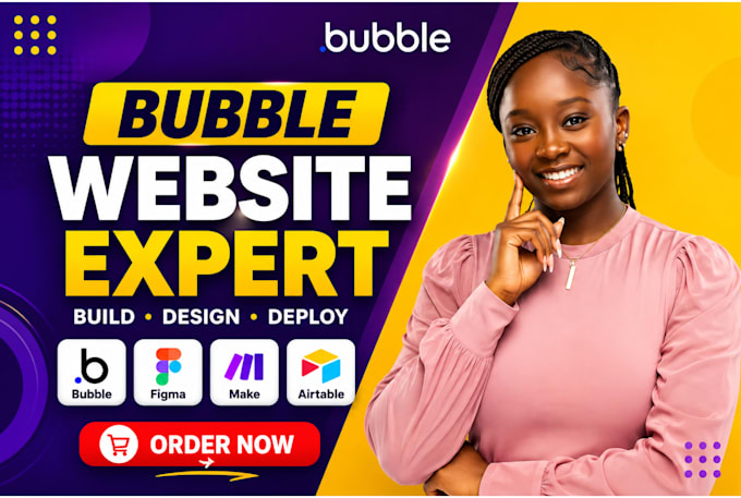 build bubble io website, saas mvp marketplace, bubble web app, bubble developer