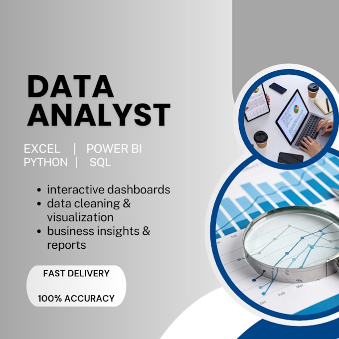 do data analysis using excel sql python and power bi