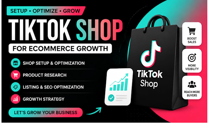 setup and optimize your tik tok shop for ecommerce growth