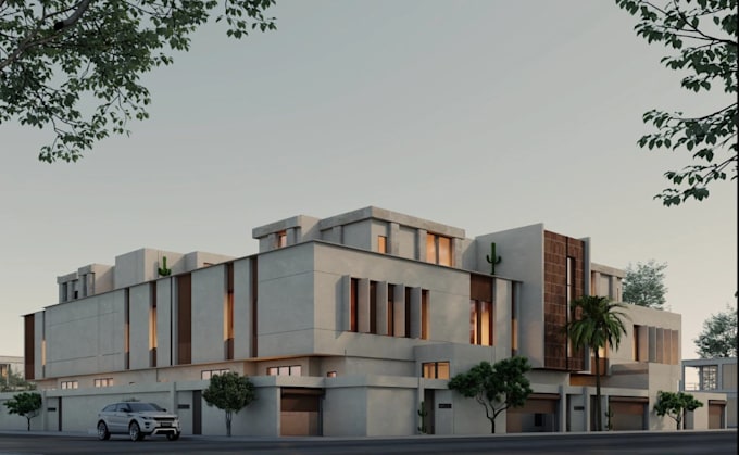 create photorealistic 3d exterior renders