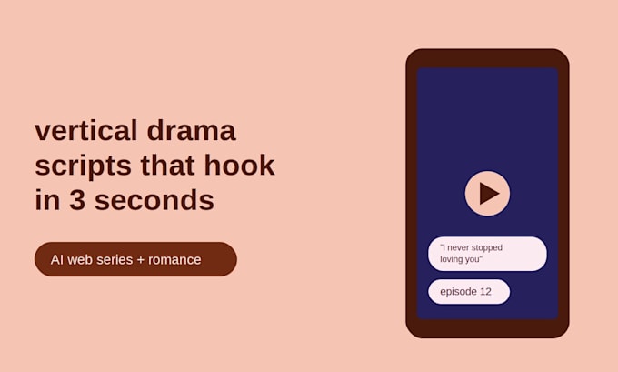 write vertical drama scripts for your ai web series