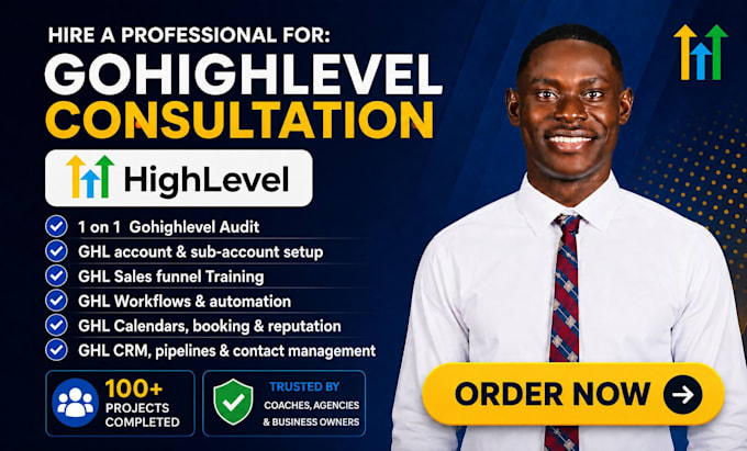 provide you gohighlevel training, ghl consultation, ghl setup training