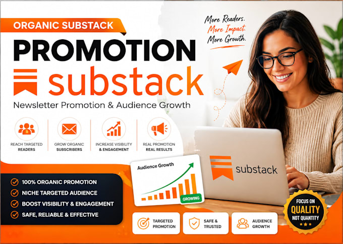 promote your substack newsletter for organic audience growth