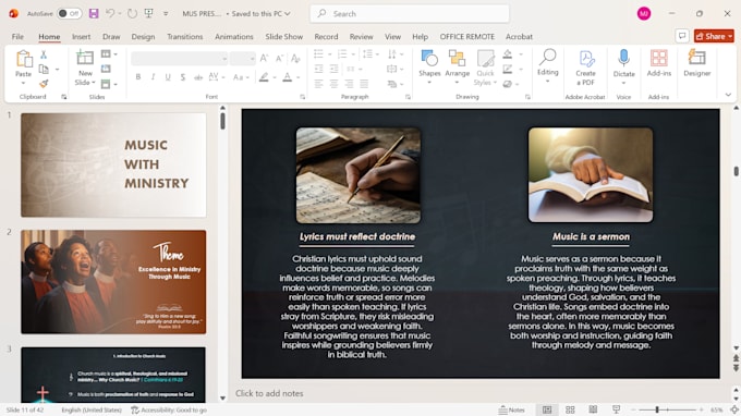 design professional powerpoint presentations