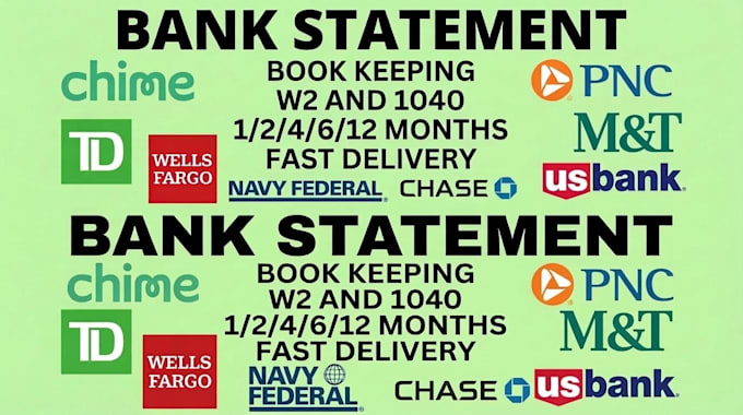 do bank statement reconciliation w2 and 1099 tax documents