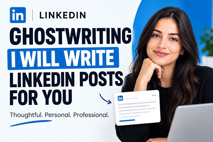 write a thoughtful linkedin post in your voice