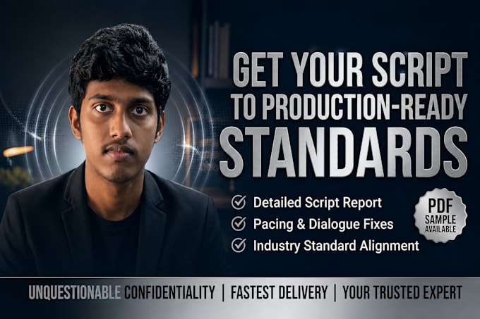 professional script doctoring and screenplay