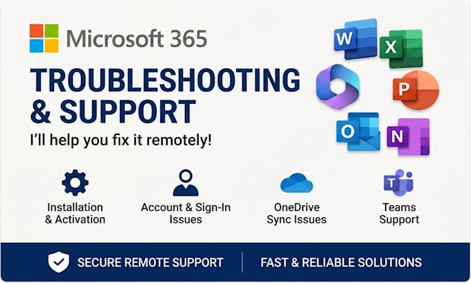 fix microsoft outlook and microsoft 365 issues remotely
