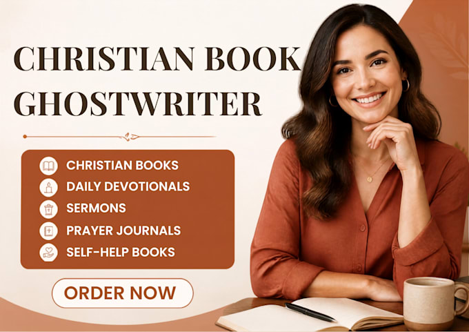 ghostwrite christian books, daily devotionals prayer journals and ebooks