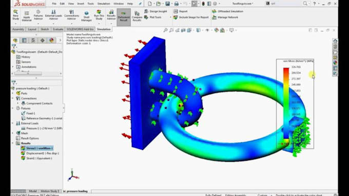 perform structural analysis stress analysis and static fea in ansys