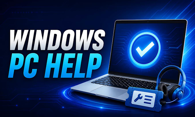 troubleshoot windows PC issues and guide you step by step