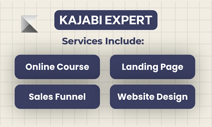 setup kajabi website and online course