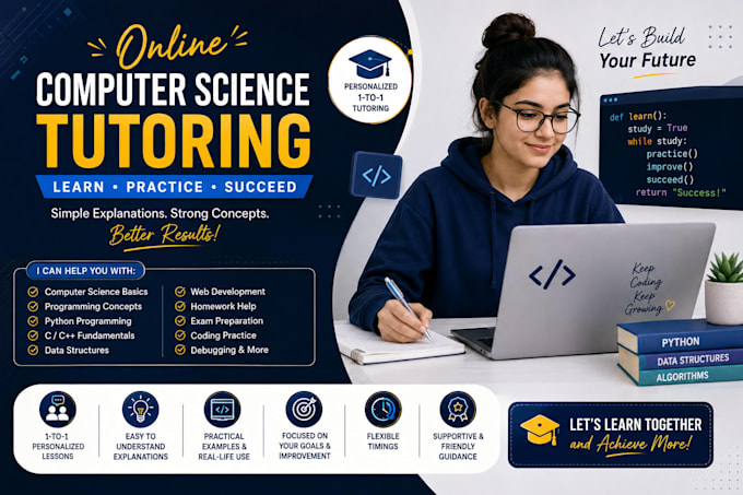 tutor you in computer science and programming for beginners