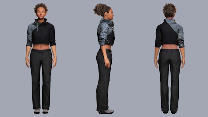 create a custom 3d avatar and character for second life
