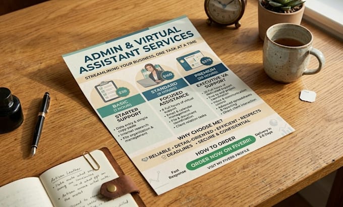 do admin tasks for your business