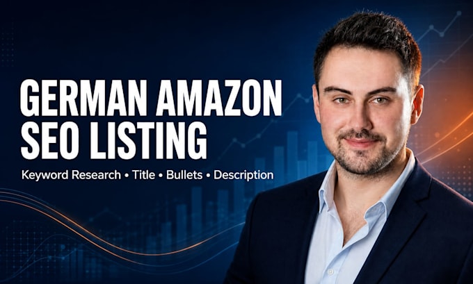 write a german amazon SEO listing with keyword research