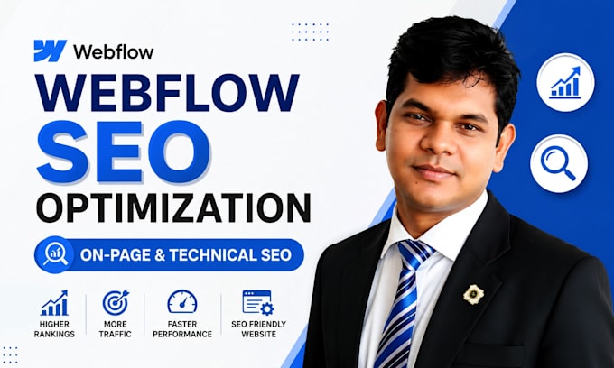 webflow SEO, onpage and technical optimization for top ranking
