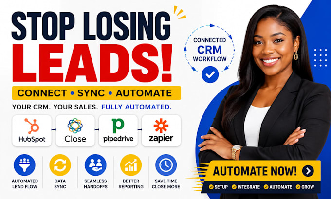 setup close io crm pipedrive workflow hubspot crm automation zapier integration