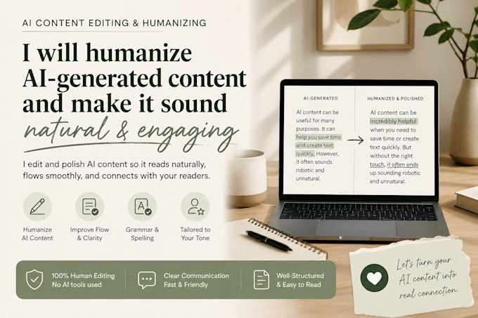 humanize and edit ai generated dutch content
