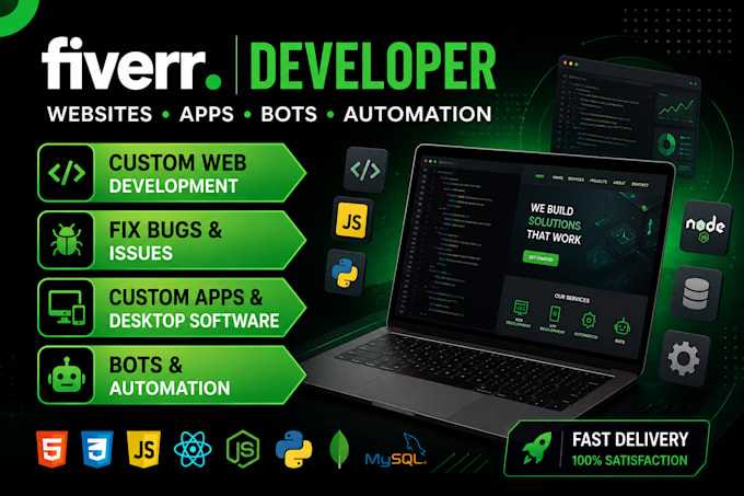 be your full stack developer for web and apk development