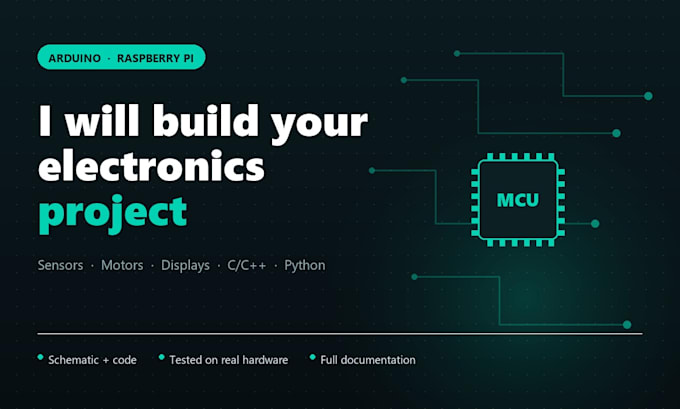 build your arduino or raspberry pi project