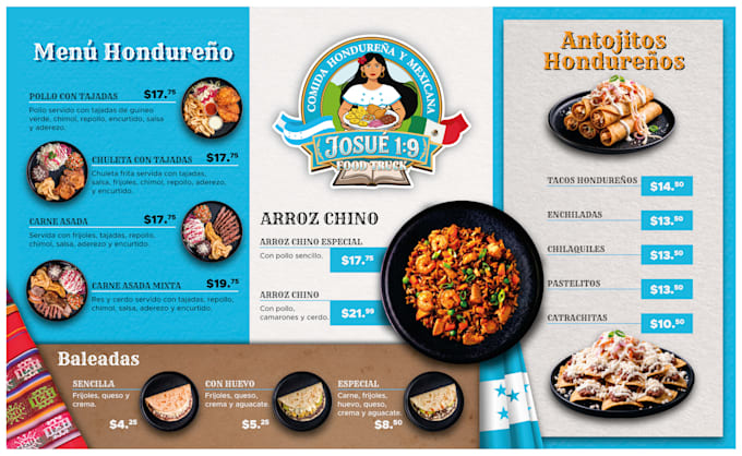 design a digital menu with qr code