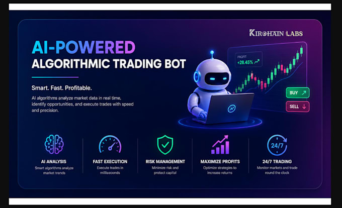 build an ai algorithmic trading bot with automated execution