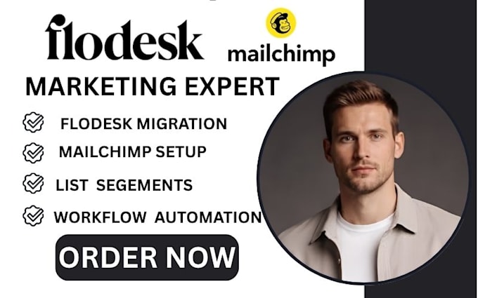 migrate flodesk mailchimp email list segments workflow automation