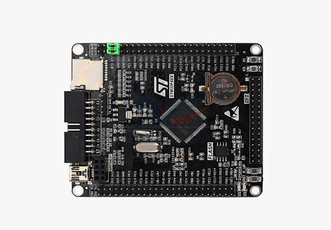 develop and debug stm32 firmware, drivers and embedded c application
