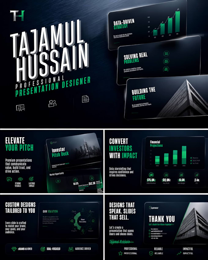 design and revamp business powerpoint presentation