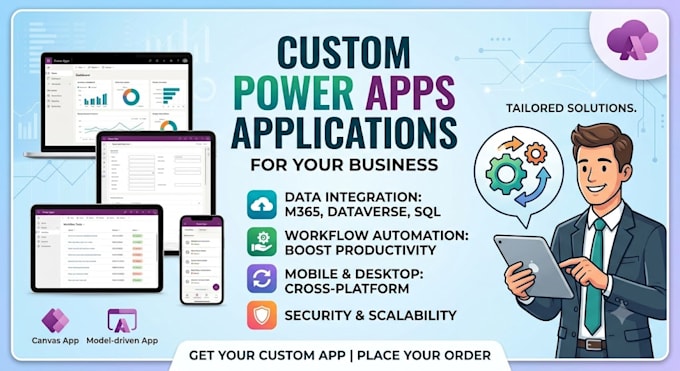 build a custom power apps application for your business