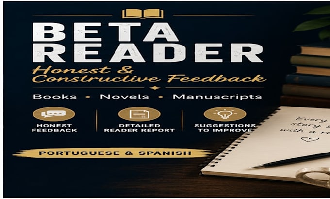 beta read and review your book or manuscript