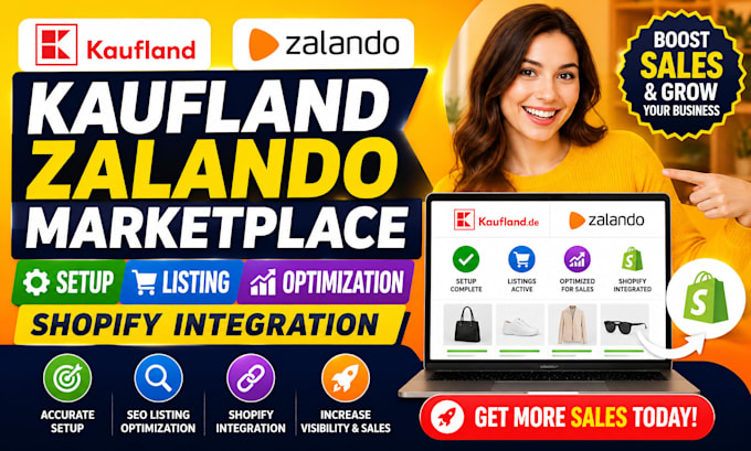 do kaufland zalando marketplace setup listing optimization shopify integration