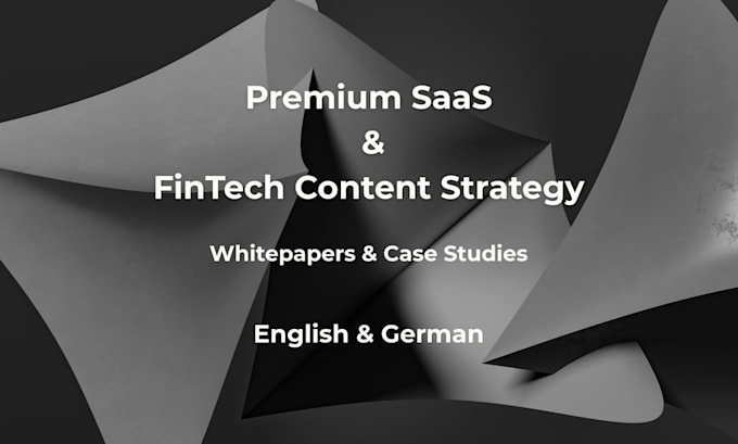 write a high converting white paper and b2b content strategy for your saas