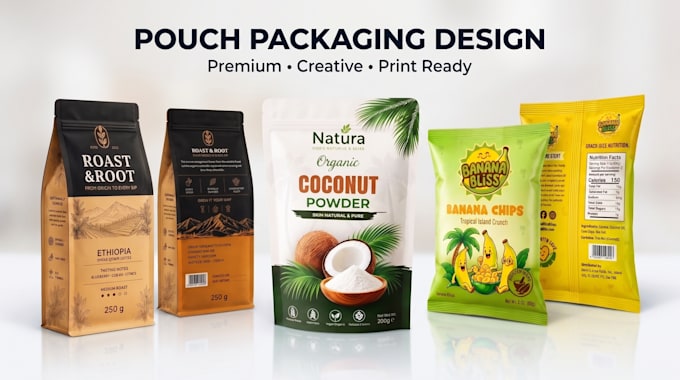 design pouch packaging for your product