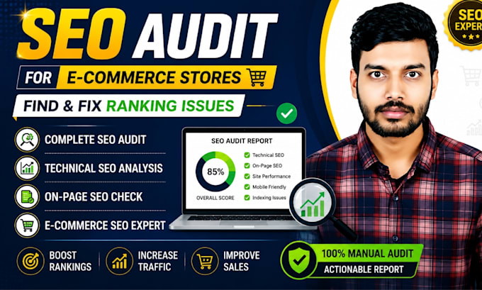 seo audit for ecommerce stores, find and fix ranking issues