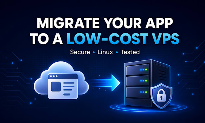 migrate your app to a secure low cost linux vps